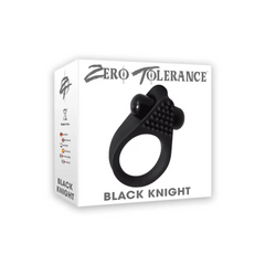 Zero Tolerance Black Knight Cock Ring - Dreamy Desire