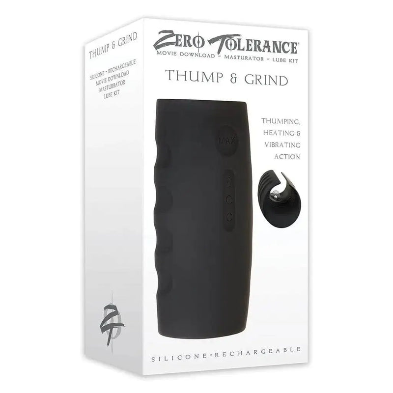 Zero Tolerance Thump & Grind Rechargeable Stroker - Dreamy Desire