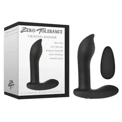 Zero Tolerance Twisted Rimmer Prostate Massager Vibrator - Dreamy Desire