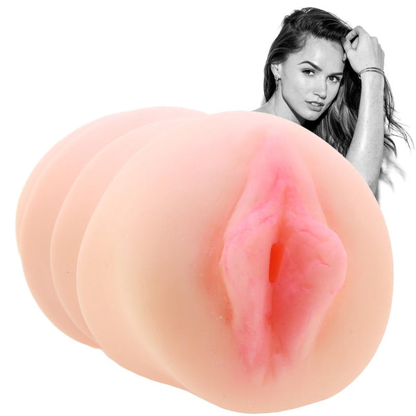 Zero Tolerance Tori Black vagina stroker in flesh tone with realistic labia detail